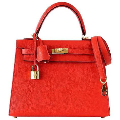 red hermes kelly epson|hermes kelly 25 handbags.